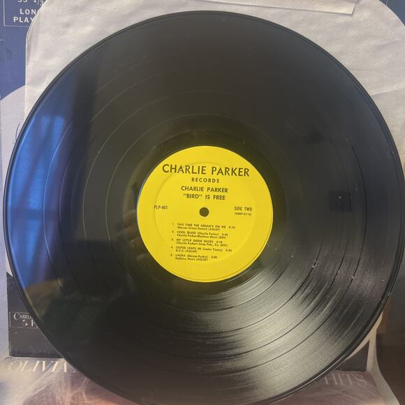 Charlie Parker “Bird Is Free” LP/Parker Records (NM) 1961 Jazz - Picture 9 of 10